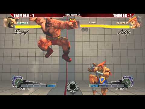 FRXV SSF4 AE teams Team Elli vs TEAM EG losers finals.mp4