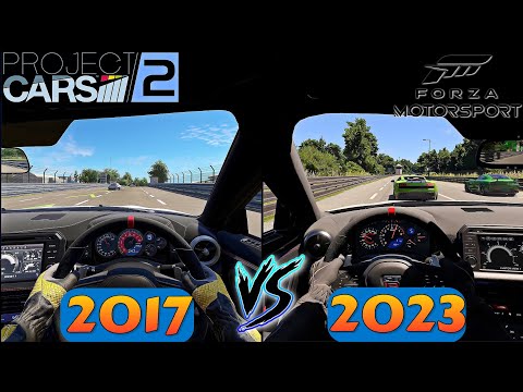 Forza Motorsport 2023 vs Project Cars 2 2017 - Direct Comparison