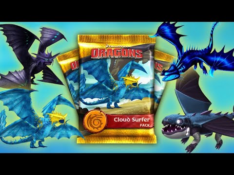 CLOUD SURFER - Card Pack Showcase | Dragons: Rise of Berk