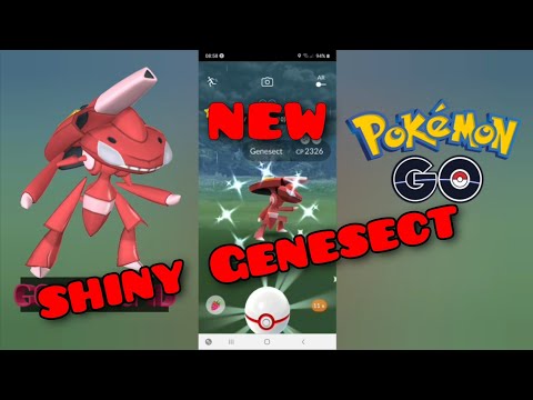 new shiny - Genesect | pokemon go 2020