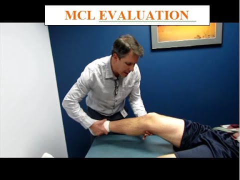 Modified Lachman s Test On a patient with a COMPLETE ACL TEAR