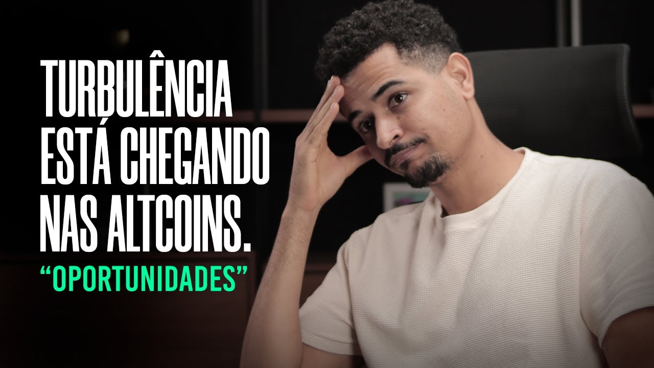 TURBULÊNCIA CHEGANDO NAS ALTCOINS...