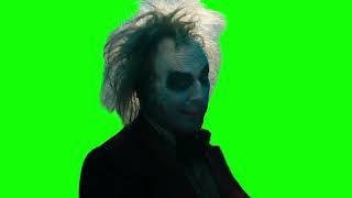 Beetlejuice "I love a good dream sequence" green screen