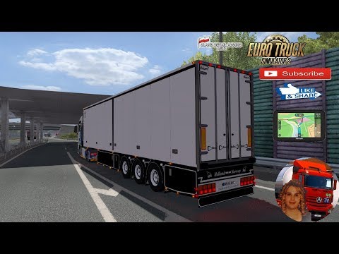Euro Truck Simulator 2 (1.35) Ekeri Cooltrailer v1.0 1.35.x MAN TGX e6 by SCS + DLC's & Mods