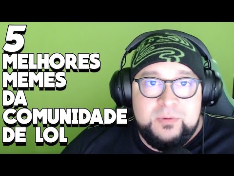 5 MELHORES MOMENTOS ENGRAÇADOS DA COMUNIDADE BRASILEIRA DE LEAGUE OF LEGENDS
