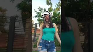 No bra tiktok challenge #shorts