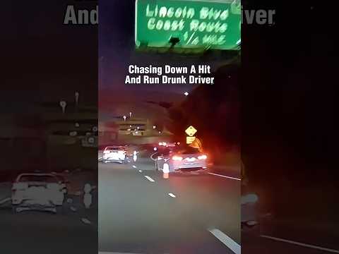 Chasing Down A Drunk Hit And Run Driver #bmw #hitandrun #dashcamvideo #police #bmwm340i