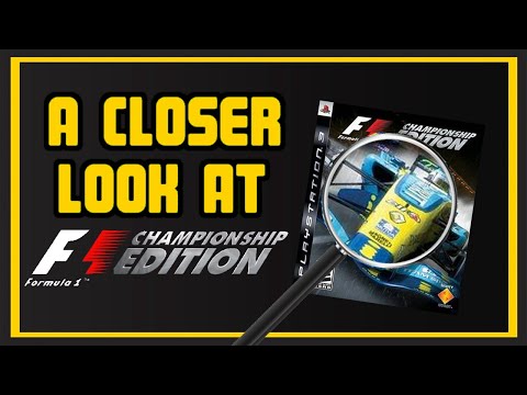 A Closer Look at F1 Championship Edition