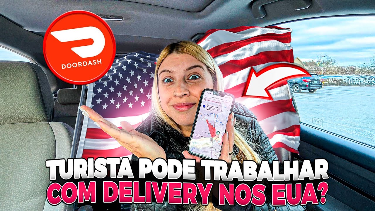 COMO FUNCIONA PARA TRABALHAR COM O APLICATIVO DE ENTREGAS DOORDASH NOS ESTADOS UNIDOS