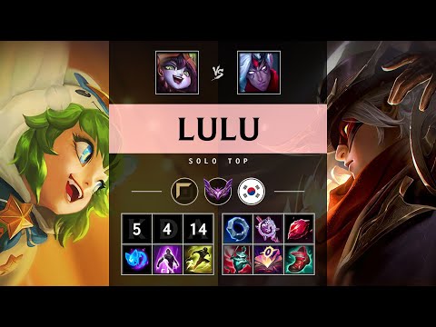 Lulu Top vs Varus - KR Master Patch 25.21