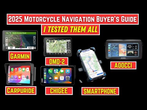 2025 Motorcycle GPS Shootout: Which Navigation System is Best for You?