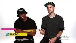 MKTO on the &quot;Bad Girls&quot; Music Video