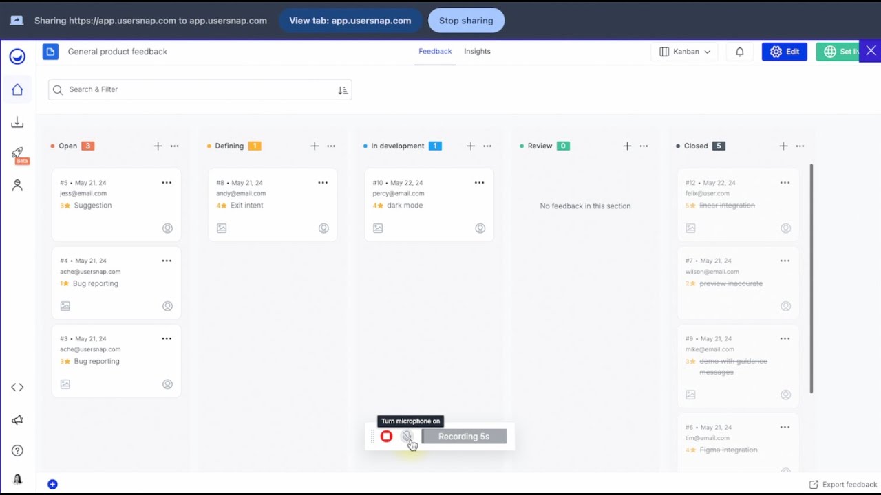 Website feedback capture tool for bug reporting and user testing: top 8 features!
