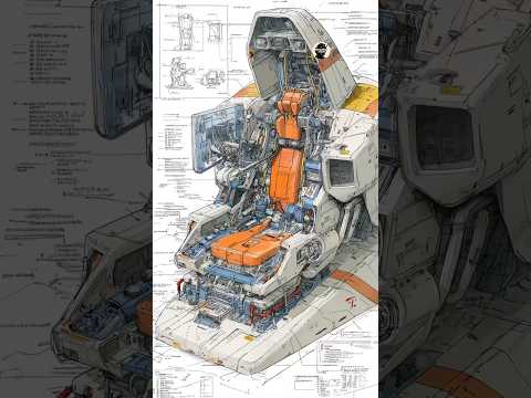 Shape-ShiftingCockpitjust Dropped #mecha #gundam #aigc #wallpaper #cockpit