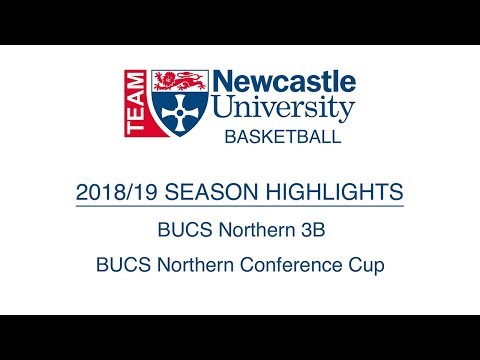 Team Newcastle University Basketball Men's 2nds - Full Season BUCS Highlights 2018/19