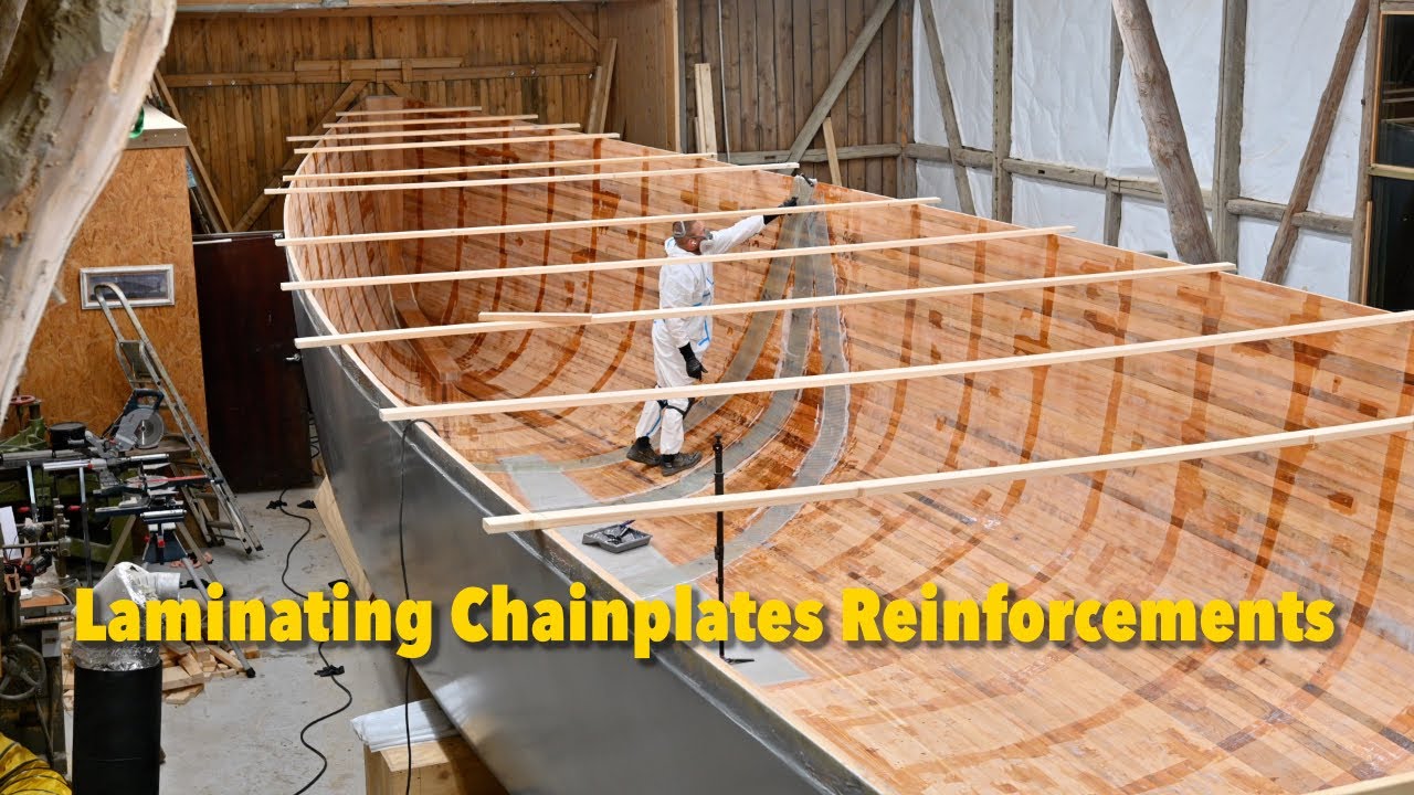 Laminating Chainplate Reinforcements - Ep. 401