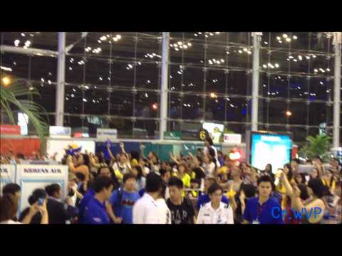 [FANCAM] T-ARA back to Korea @ Suvarnabhumi Airport