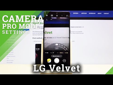 How to Use Camera Pro Mode on LG Velvet – Camera Pro Settings