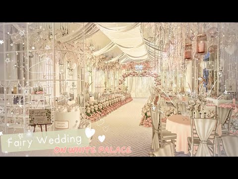 THE SIM 4 - Fairy Wedding On White Palace - Đám Cưới Cổ Tích Hào Môn Tiktok | Tour & download CC |