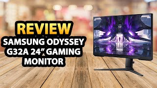 SAMSUNG Odyssey G32A 24 165Hz FHD Gaming Monitor ✅ Review