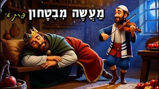 מעשה מבטחון – רבי נחמן מברסלב – פרק א׳ (הרב שלום ארוש) - התמונה מוצגת ישירות מתוך אתר האינטרנט יוטיוב. זכויות היוצרים בתמונה שייכות ליוצרה. קישור קרדיט למקור התוכן נמצא בתוך דף הסרטון