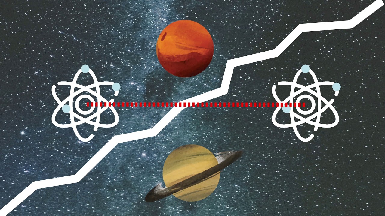 Quantum entanglement: strange behaviour of particles