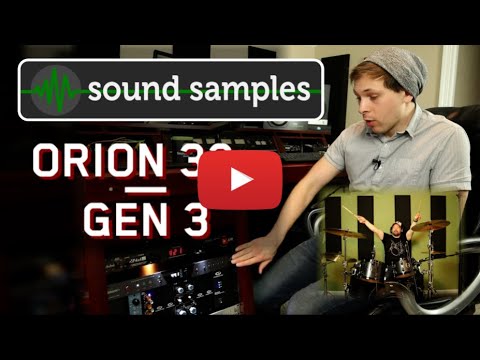 Converter Shootout: Orion 32+ Gen 3 vs. Apogee AD-16X (Sound Samples)