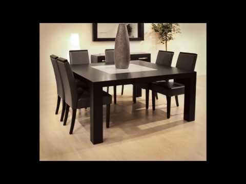 Square dining table design