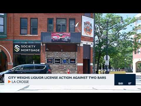 City Weighs Liquor License Action Against Two Bars