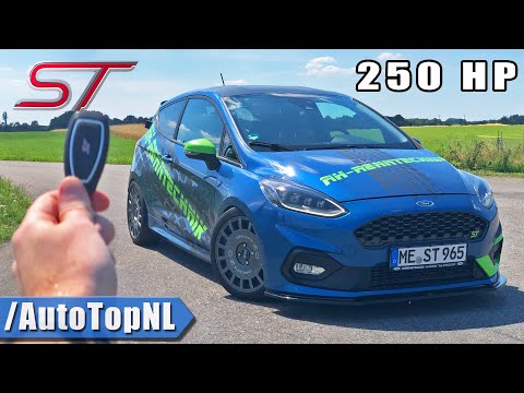 250HP FORD FIESTA ST MK8 REVIEW on AUTOBAHN [NO SPEED LIMIT] by AutoTopNL