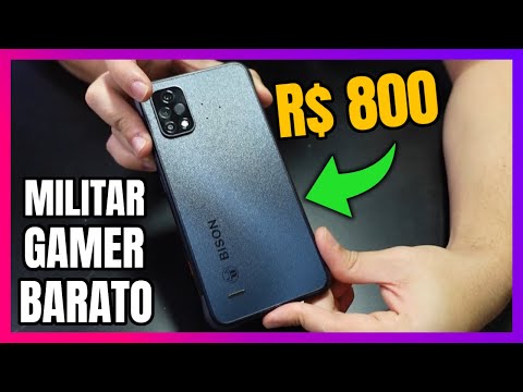 ESSE CELULAR É INCRÍVEL! A prova de QUEDAS e AGUA, e ainda É GAMER! UMIDIGI BISON 2