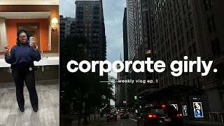 Corporate Girly | new job, target haul, BEIS tote unboxing & Erin Condren Planner