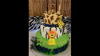 Baby Safari Cake / Cake Decorating