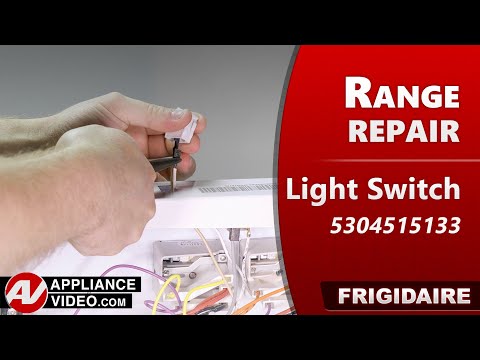 Frigidaire Stove - Light Will Not Turn On - Oven Light Switch Repair