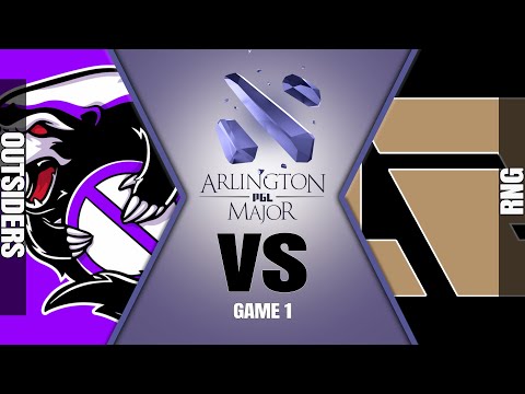 Outsiders vs RNG - Game 1 (PGL Major Arlington 2022) Playoffs
