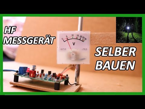 HF Messgerät selber bauen [Hochfrequenz ohne Oszilloskop messen]