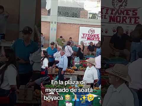 En la plaza de mercado de soatá boyacá 👩🏼‍🌾💯🙏🏼✨🥹🤍 #nelciayalaf #campo