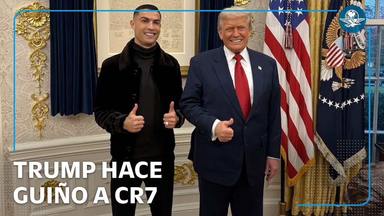 Donald Trump sorprende con mensaje a Cristiano Ronaldo