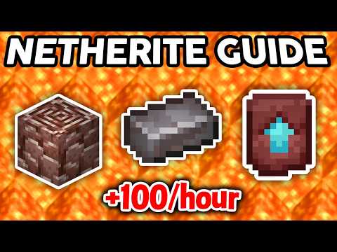 Ultimate Minecraft 1.21 Netherite Mining/Ancient Debris Guide