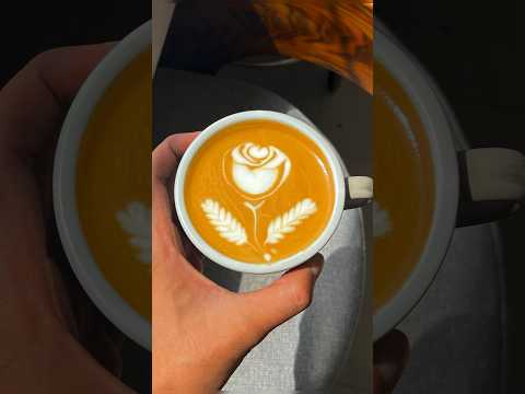 I Created a Rose Latte Art Masterpiece