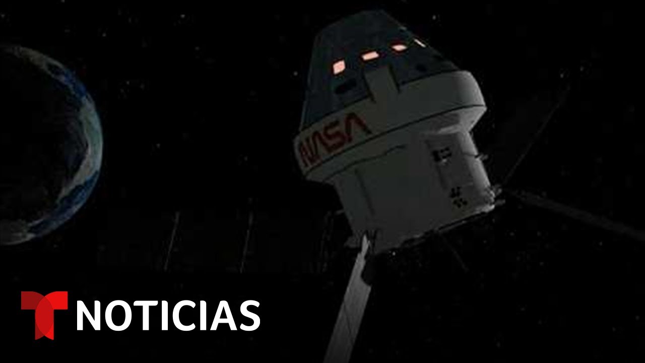 EN VIVO: Vista de la nave Orion durante la misión Artemis II