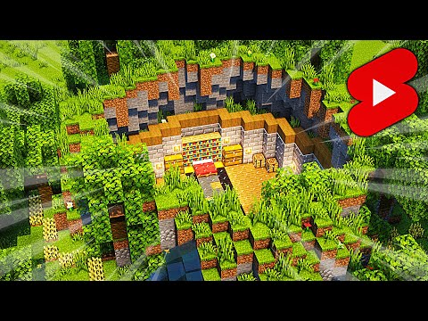 Underground House: Minecraft Timelapse