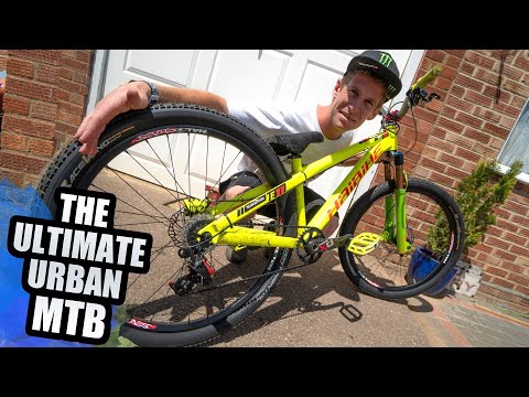 BUILDING MY NEW JUMP TRIAL HYBRID BIKE - THE ULTIMATE URBAN MTB