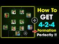 How to Customize 424 Formation Perfectly !! 🔥 How to get 424 Formation in eFootball 2024 Mobile 🤩🔔
