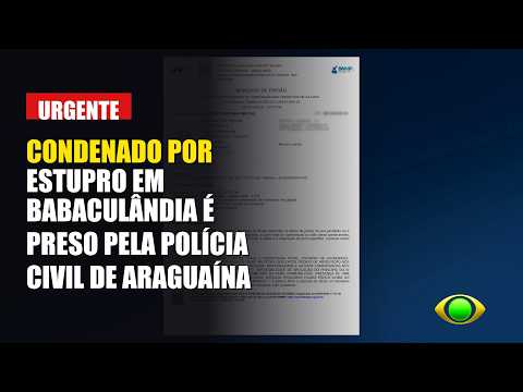 Polícia Civil do Tocantins confirmou uma prisão na zona rural de Babaçulândia, Tocantins.