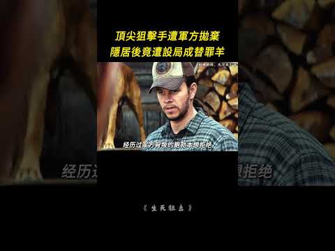 頂尖狙擊手幫防刺殺，不料自己淪為替罪羔羊｜生死狙擊  #影視解說
