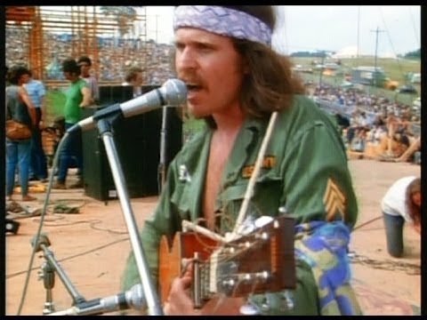 Country Joe Mc Donald, Woodstock, August 16, 1969
