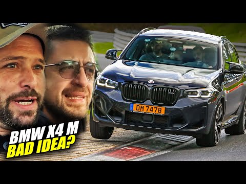 Bad Idea?! FULL SEND in STOCK BMW X4 M // Nürburgring