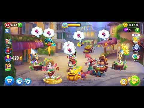 7198 7199 7200 7201 7202 Unlocking New Level #fishdom #playrix #Pretty Fishdom Gaming ♒️🐟🐠