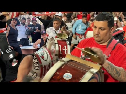 "ENTRADA de LBDT en MENDOZA / River vs Unión" Barra: Los Borrachos del Tablón &bull; Club: River Plate